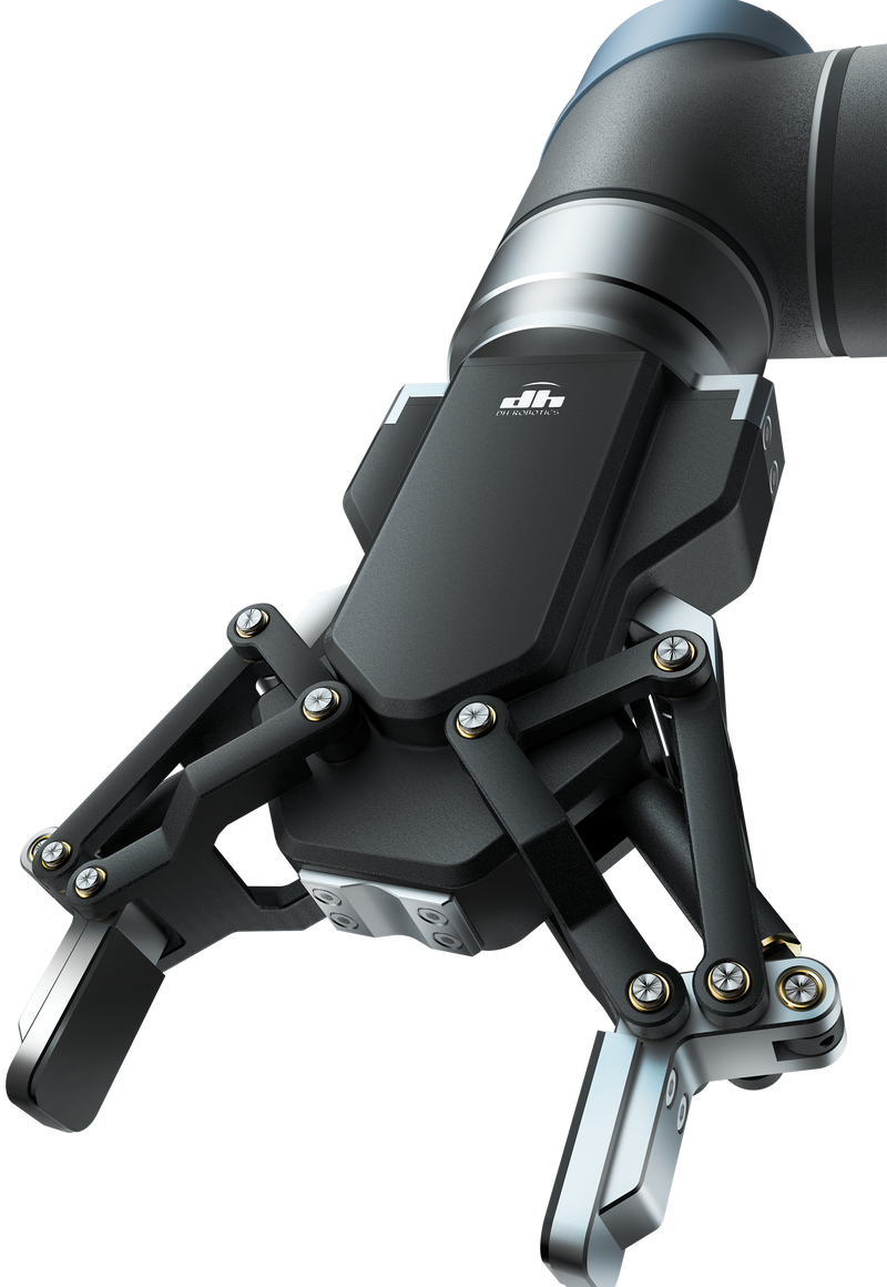 DH Robotics AG-160-95 Adaptiver elektrischer Greifer mit Verbindungsstück - Lieferzeit 5-10 Arbeitstage