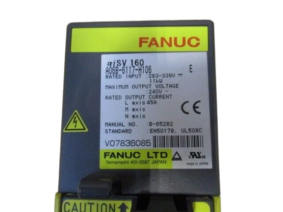 Fanuc A06B-6117-H106 aisV160 Servoverstärker