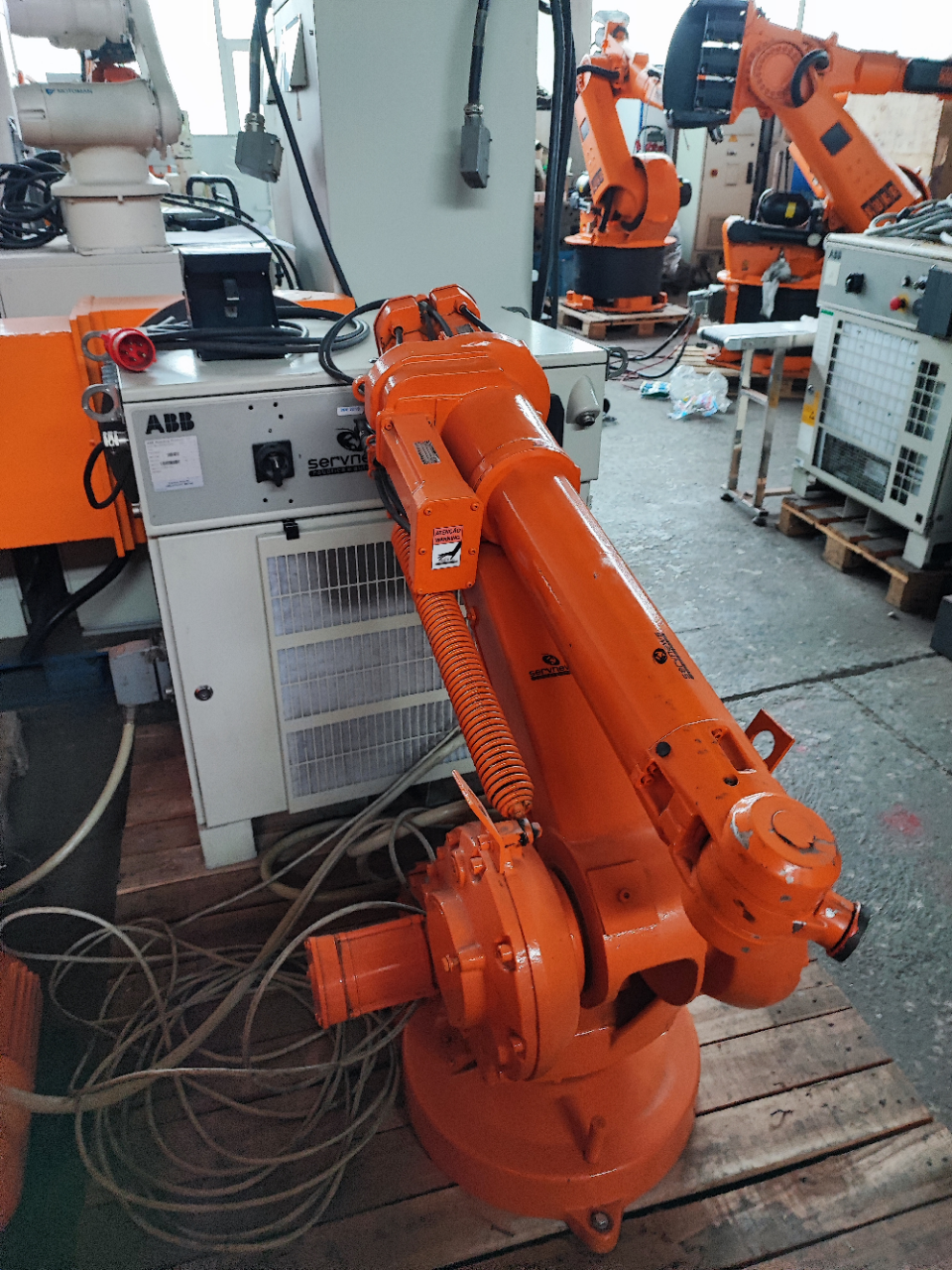 Roboter ABB Robotics IRB 1400 Steuerung S4C-M98 komplett