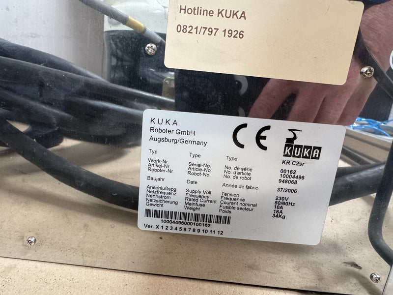 Kuka Roboter KRC2sr + KCP2 + KR5 sixx R850