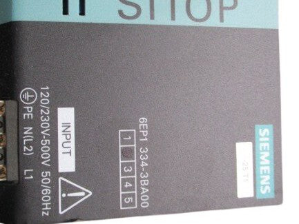 Siemens 6EP1334-3BA00 Sitop modular Power Supply