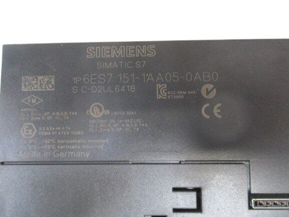 Siemens 6ES7151-1AA05-0AB0 Interface Modul