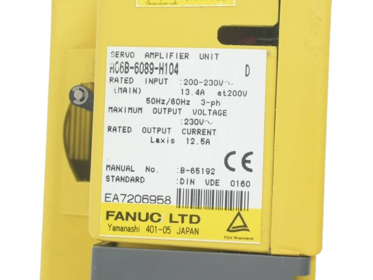 Fanuc A06B-6089-H104 Servo Amplifier