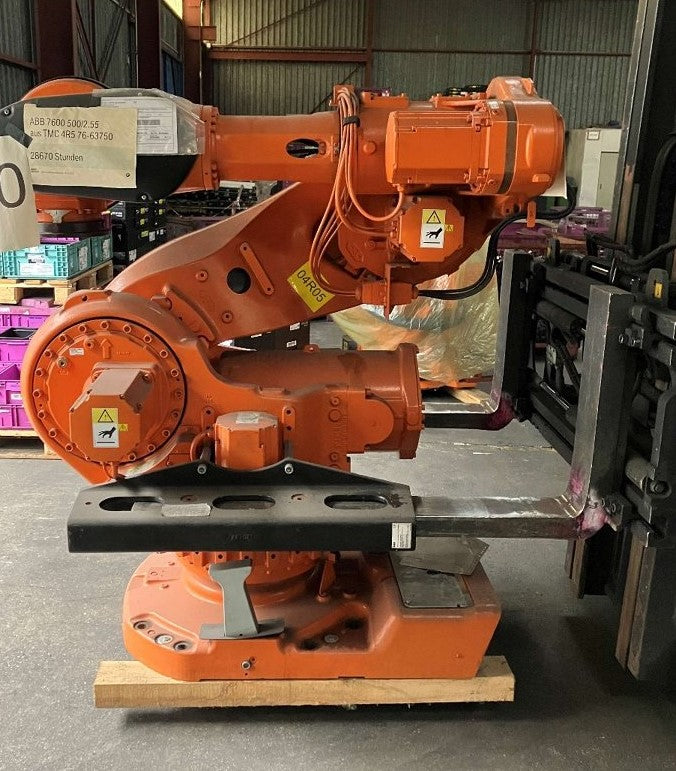 Roboter ABB Robotics IRB 7600-500/2.55 M2004 Rob. Nr. 76-63750 (28670 Betriebsstunden)