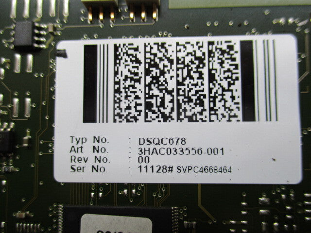 ABB Robotics DSQC678 Profinet Master/Slave-Karte 3HAC033556-001