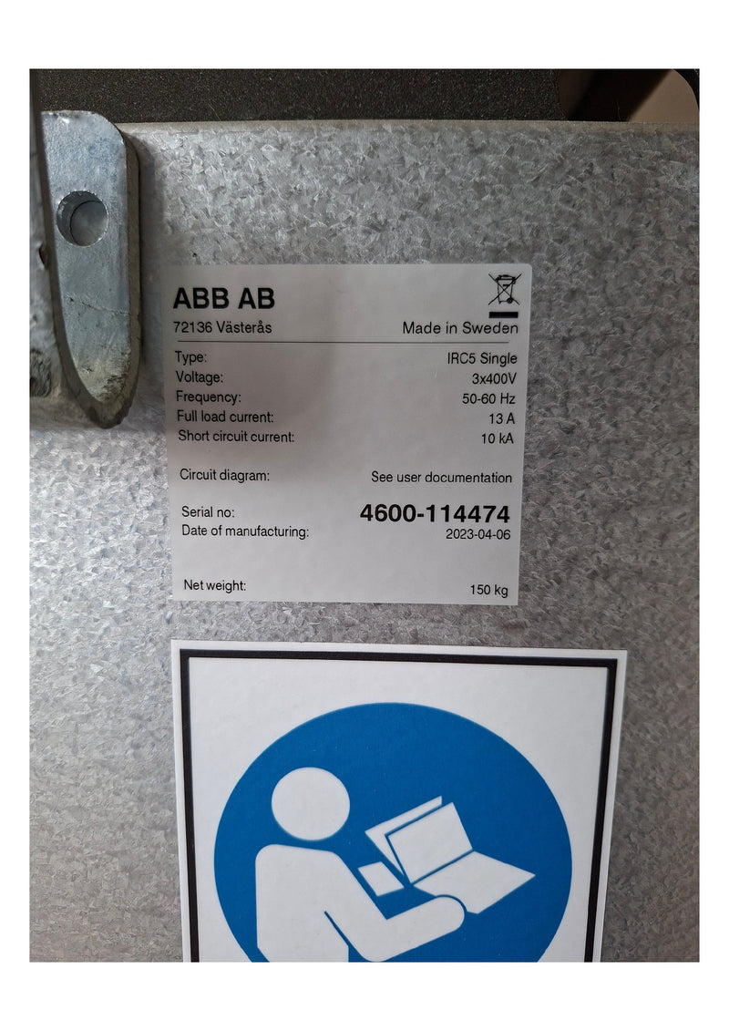 Roboter ABB Robotics IRB 4600-40/2.55 Seriennummer 4600-114474