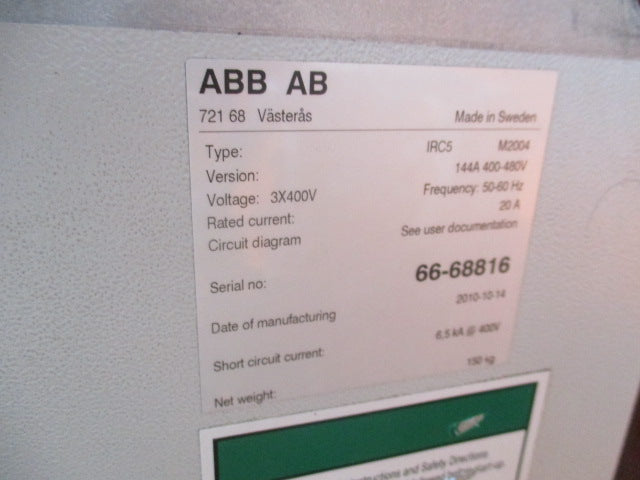 Roboter ABB Robotics IRB 6600 Seriennummer 66-68813/ 66-68814/ 66-68815/ 66-68816