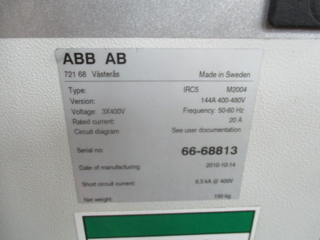 Roboter ABB Robotics IRB 6600 Seriennummer 66-68813/ 66-68814/ 66-68815/ 66-68816