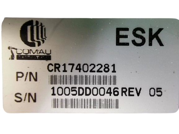 Comau C4G-ESK Control Board CR17402281