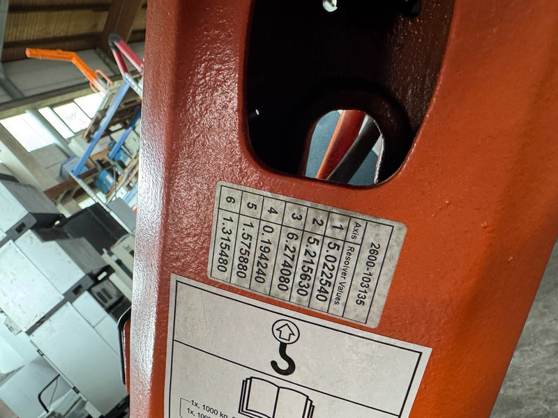 Robot ABB Robotics IRB 2600 20/1.65 IRC5 M2004 , mechanics only