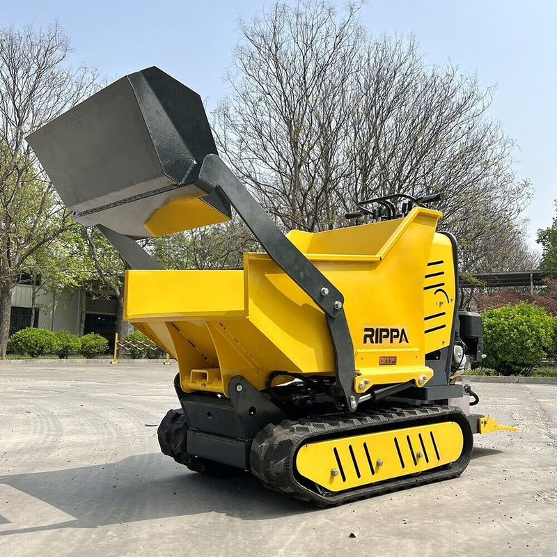 Rippa Raupendumper Dumper 500kg mit Mitfahrplattform und Schaufel
