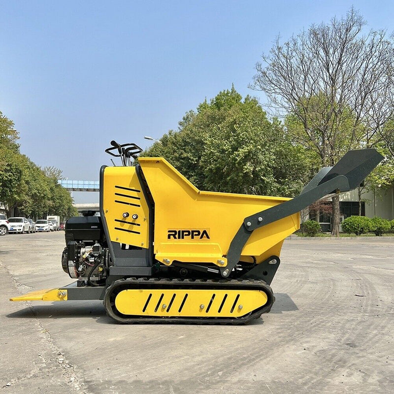 Rippa Raupendumper Dumper 500kg mit Mitfahrplattform und Schaufel