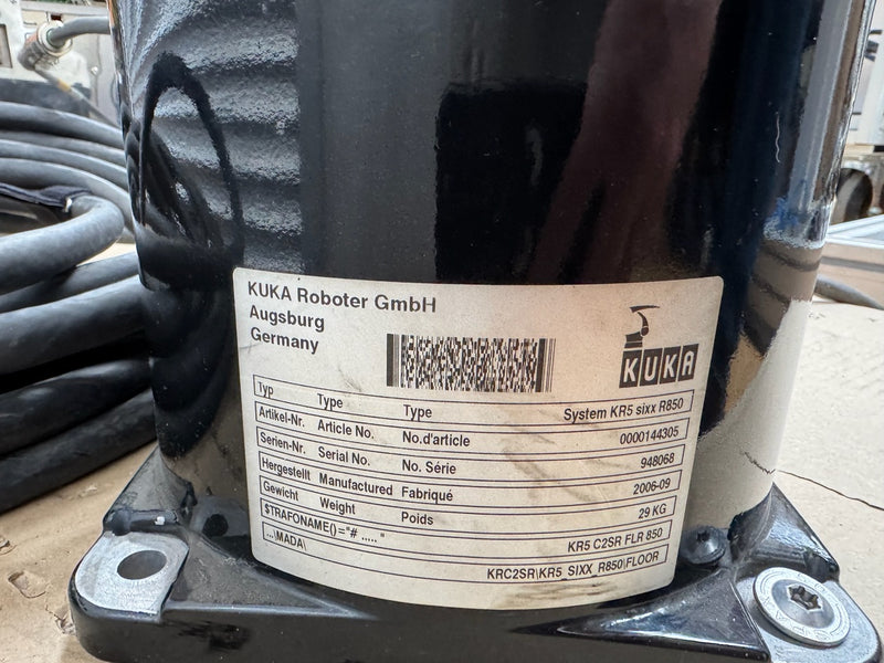 Kuka Roboter KRC2sr + KCP2 + KR5 sixx R850