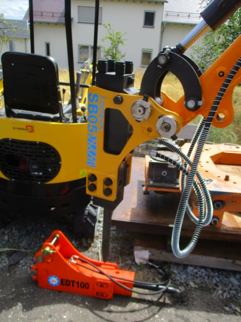 Abbruchhammer, Hydraulikhammer, hydraulischer Hammer (Toosan) für Minibagger - NEU