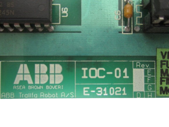 ABB Robotics 3E 031021 (3E 31021) - I/O Card IOC-01