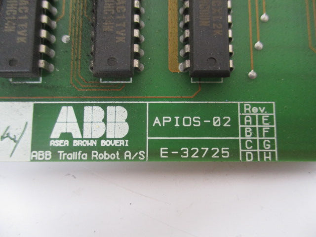 ABB Robotics 3E 032725 (E 32725) - Output Board Modul APIOS-02