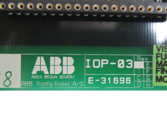 ABB Robotics 3E 031696 (E 31696) - Encoder Board IOP-03,