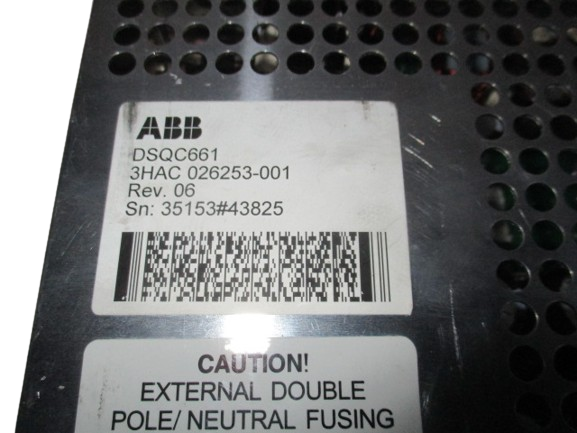 ABB Robotics DSQC 661 (3HAC026253-001) Powerbox PBSE 1095 Power Supply