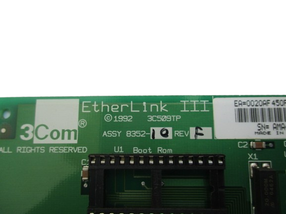 3COM 3E 042735 – 3Com EtherLink III APRLN 5.0 Chipsatz 3C509B-C für ABB Robotics