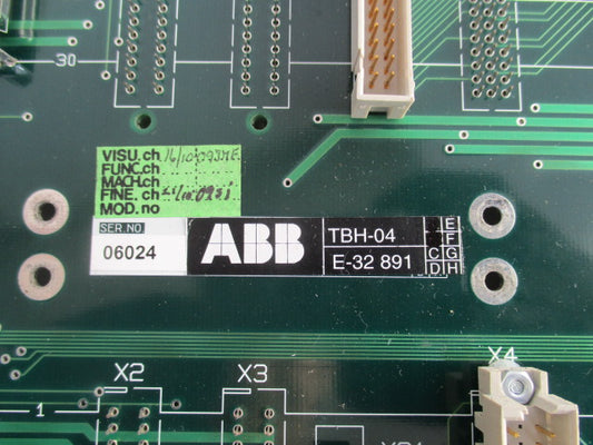 ABB Robotics 3E 032891 (E 32891) - Terminal Board TBH-04