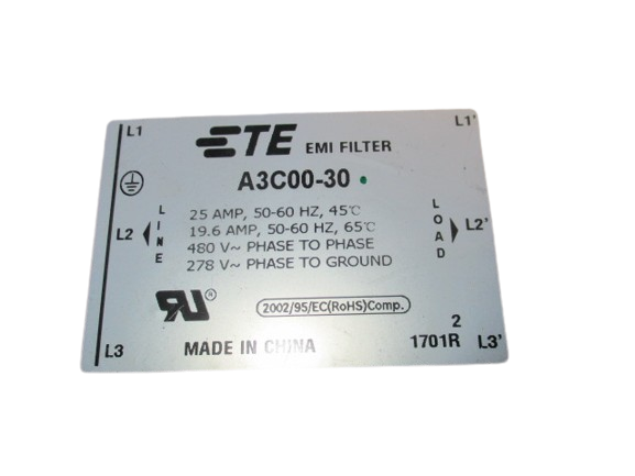 ABB Robotics EMI Filter A3C00-30 3 HAC037824-001/00