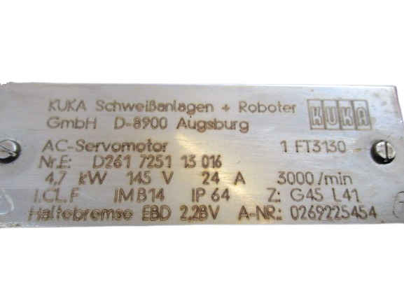 KUKA 1FT3130 AC-Servomotor