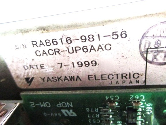 Yaskawa Motoman CACR-UP6AAC Servoeinheit
