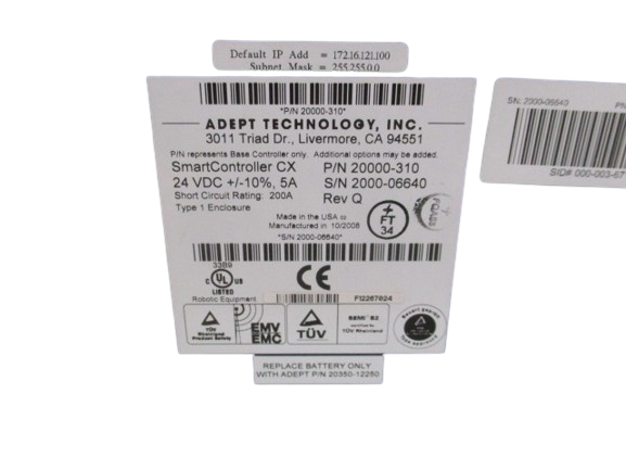 Adept Technology Smart Controller CX