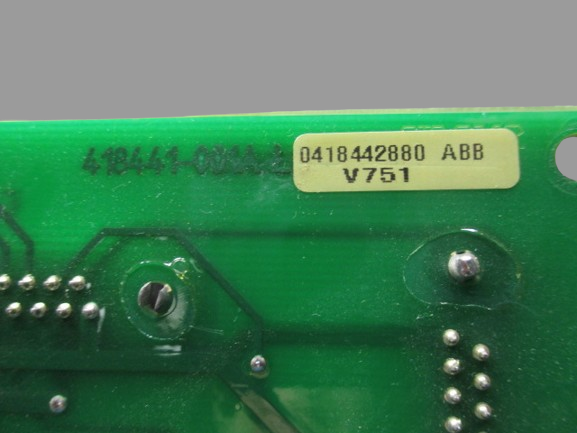 ABB Robotics 418442880 PLC Board 4184441-001AK