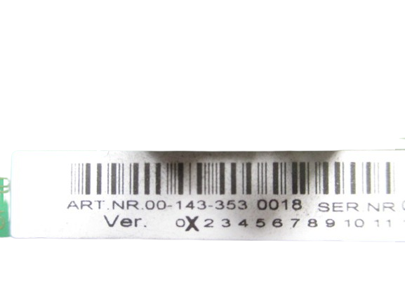 KUKA 00-143-353 0018 Connector Print Card (Platine)