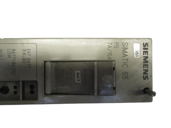 Siemens S5 / 6ES5951-7LD21-PS 7A/15A Power Supply