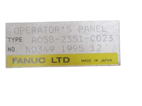Fanuc A05B-2351-C023 Operator Panel Controller