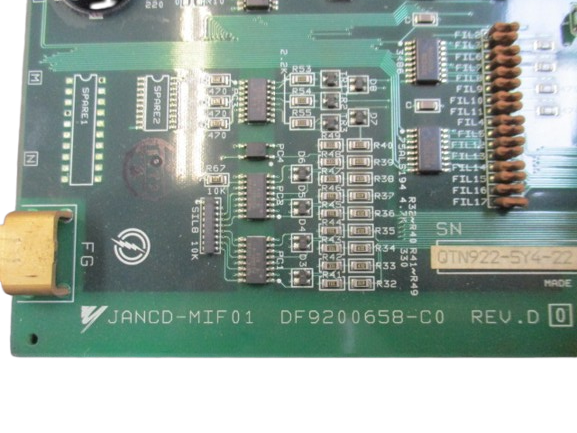 Yaskawa Motoman JANCD-MIF01 Controller Board