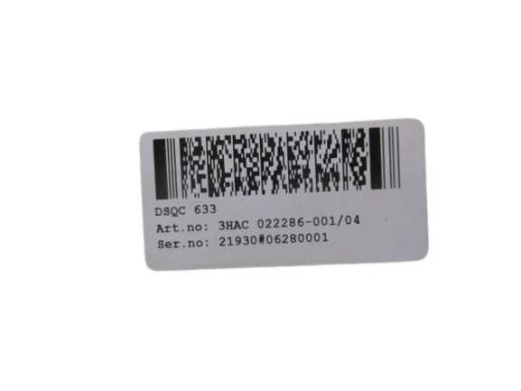 ABB Robotics DSQC 633 Measurement Unit Board 3HAC022286-001/04