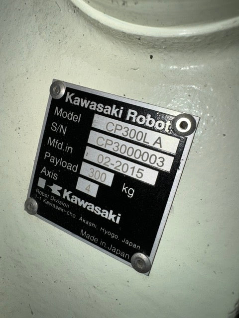 Roboter Palettierroboter Kawasaki CP300L E-Controller Profibus