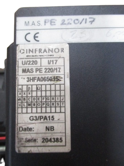 Infranor 3HFA065015 MAS PE 220/17 Infranor Verstärker