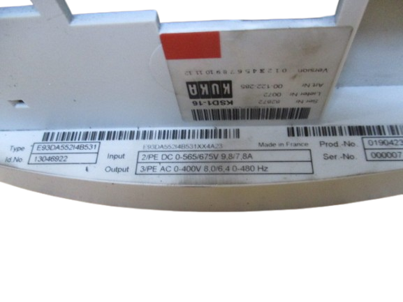 KUKA KSD1-16 Art. 00-122-285 Servoverstärker / Treiberstufe
