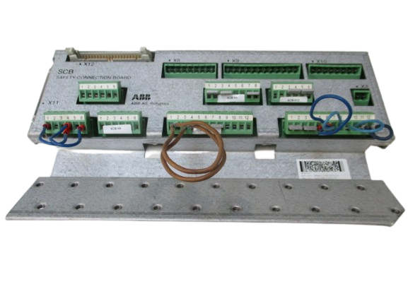 ABB Robotics 3HNA011334-001/01 SCB-01 Safety Connection Board SerNo 959836#10180078