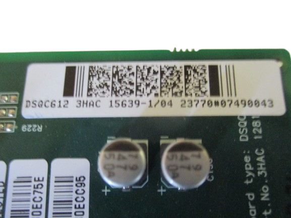 ABB Robotics DSQC 612 Ethernet card 3HAC15639-1/04