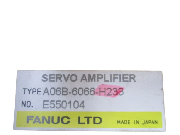 Fanuc A06B-6066-H233 Servo Amplifier