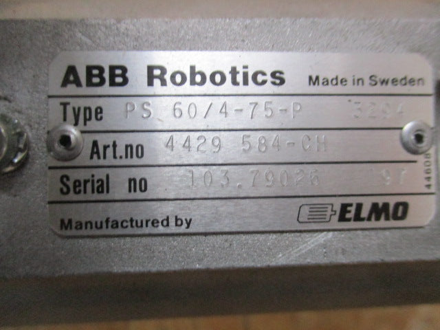 ABB Robotics PS60/4-75P Servomotor