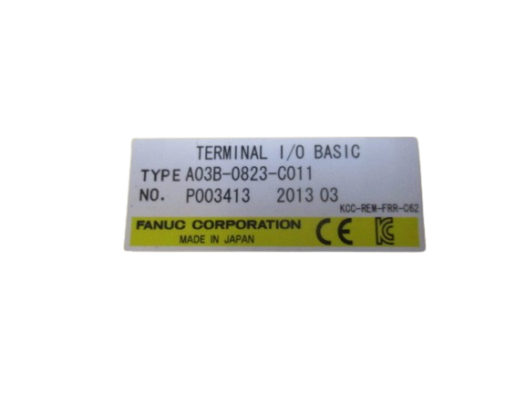 Fanuc A03B-0823-C011 Terminal I/O Basic