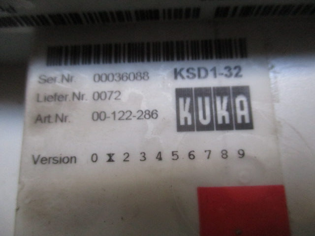 KUKA KSD1-32 Art. 00-122-286 Servoverstärker / Treiberstufe inkl. Single break Modul SBM2 00-119-763