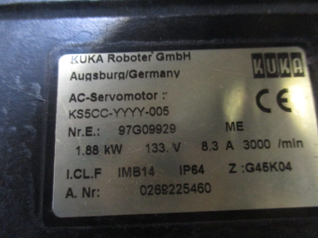 KUKA KS5CC-YYYY-005 AC-Servomotor