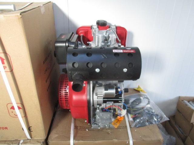 Dieselmotor Koop KD192F1 - 7KW Elektrostarter glatte Welle 25mm mit Nutenstein - NEU