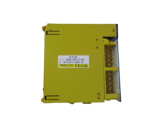 Fanuc A03B-0819-C104 16PT DC Input Module MDL AID 16D