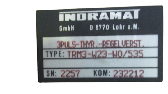 Indramat MAC112B-0-GD-4-C/130-A-0/WI524LV/S005 Permanent Magnet / Torque Servo Motor