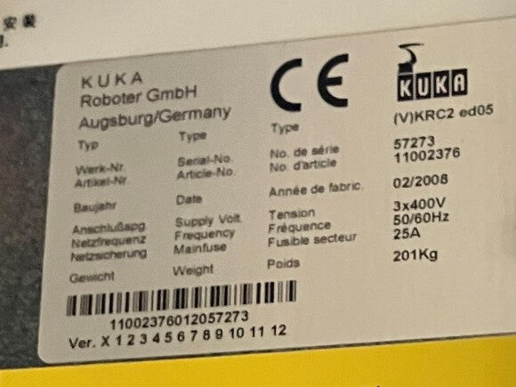 Roboter KUKA KR 240-2 2000 Seriennummer 910452 Industrieroboter inklusive Schaltschrank 57273
