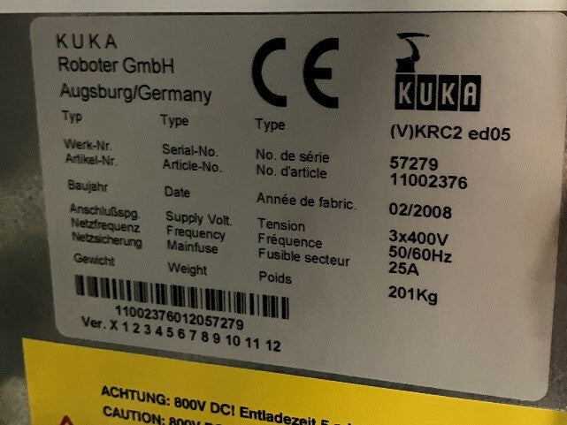 Roboter KUKA KR 240-2 2000 Seriennummer 910477 Industrieroboter inklusive Schaltschrank 57279