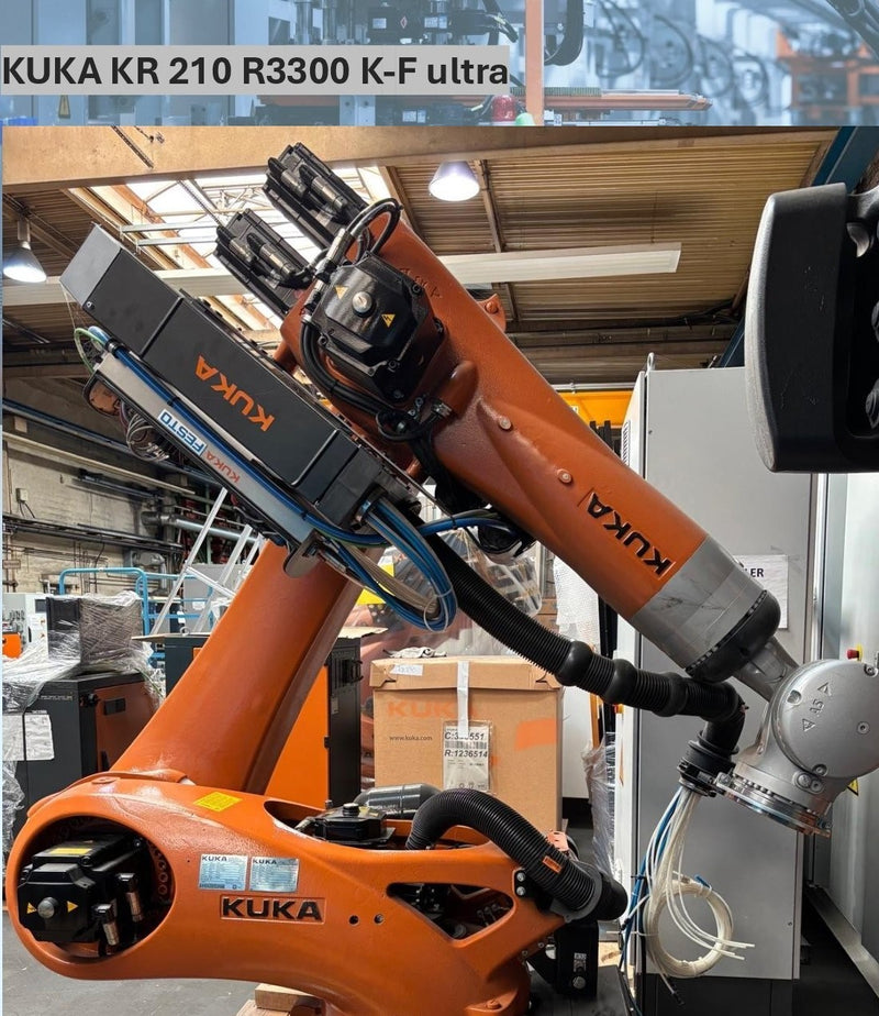 Roboter KUKA Robot KR 210 R3300 K – Foundry ultra (45 Betriebsstunden)